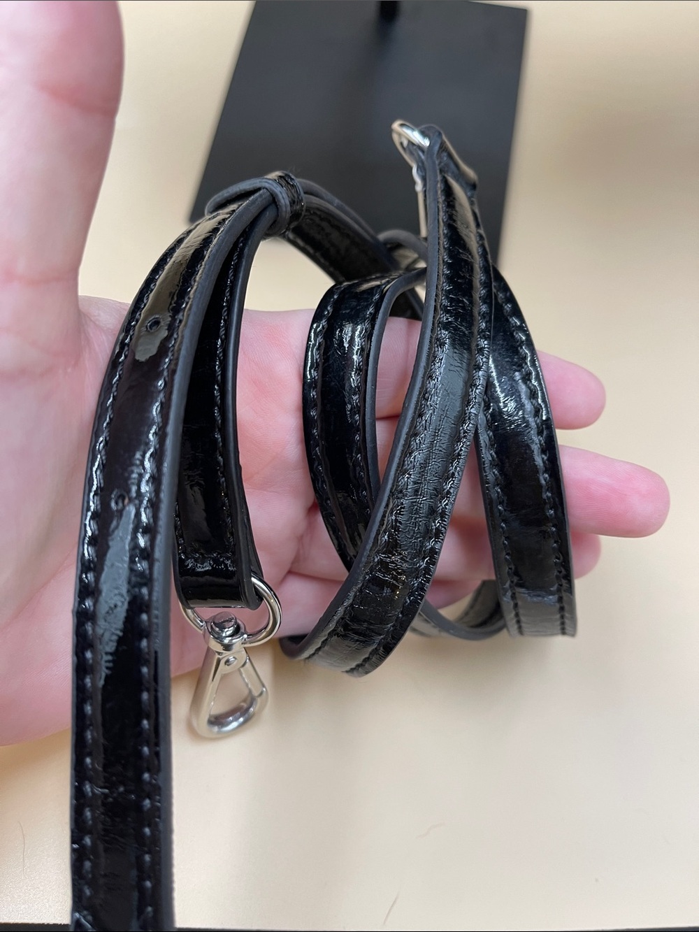 Coach Black Signature Canvas Tote with Gloss Trim - Picture 2 of 14